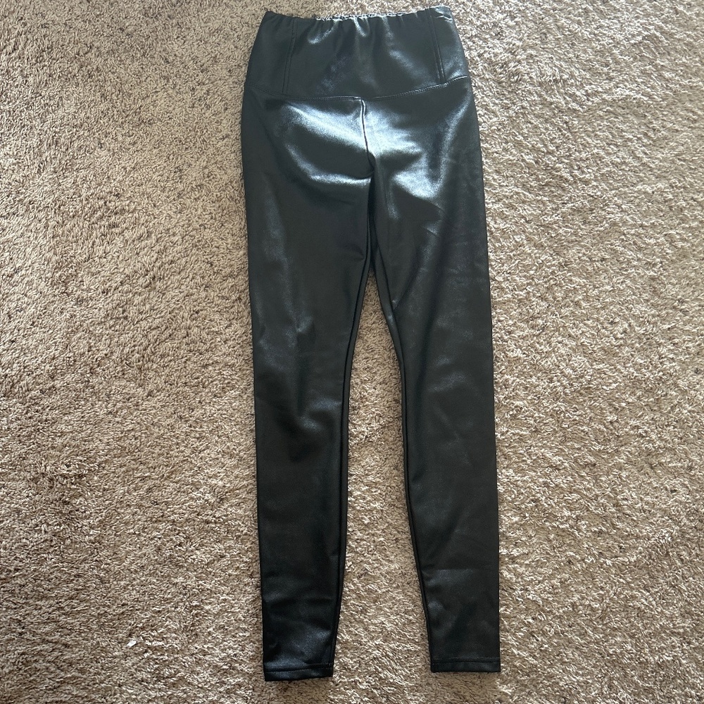 Pleather pants